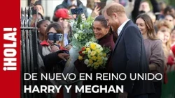 Meghan y Harry como si el tiempo no hubiera pasado: su primer acto juntos en Reino Unido tras 6 años