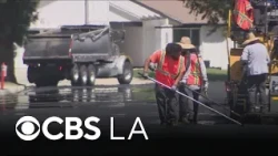 Construction crews bear extreme heat lingering over Inland Empire