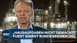 GERMANY: "HOMEWORK NOT DONE!" Fuest warns the federal government despite the economic upswing