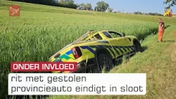 22-jarige man die er met de provincieauto vandoor ging aangehouden | Omroep Flevoland