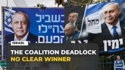Israel election: Record turnout leaves Netanyahu and opposition short of a majority
