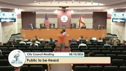 City of PSL: Regular City Council Meeting - 08/10/2026