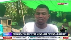 The Struggle of a PPPK Teacher in NTT Teaching in an Evacuation Tent #BTV