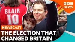 How did Tony Blair's election win in 1997 change British politics? | BBC Newscast