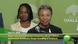 MAYOR LEE AND CRANKSTART ANNOUNCE $9.275 MILLION INVESTMENT TO COMBAT ILLEGAL DUMPING IN OAKLAND