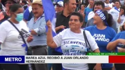 BLUE TIDE WELCOMED JUAN ORLANDO HERNÁNDEZ