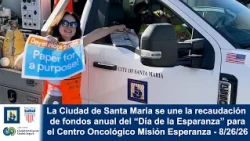 The City of Santa Maria joins the "Day of Hope" cancer fundraiser