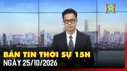 Bản tin thời sự 15h ngày 25/10: Đồng bộ dữ liệu BHXH, người dân tiết kiệm thời gian làm thủ tục