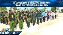 BẾ MẠC DIỄN TẬP CHIẾN ĐẤU XÃ BÌNH GIANG TRONG KHU VỰC PHÒNG THỦ NĂM 2026
