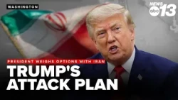 Trump considers 'MASSIVE ATTACK' on Iran