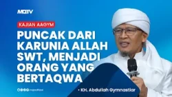 THE PINNACLE OF ALLAH SWT'S BLESSINGS, BECOMING A RIGHTEOUS PERSON | AAGYM LECTURE