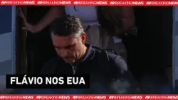 BREAKING NEWS: Imagens mostram Flávio saindo da aeronave em Miami