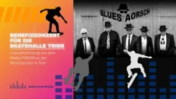Kultur an der Brücke: BLUESAORSCH für die Skatehalle Trier