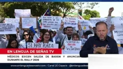 “Médicos exigen salida de Barán y protestarán en el Rally 2026”