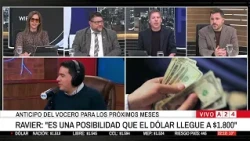 🔴 RAVIER: "ES UNA POSIBILIDAD QUE EL DÓLAR LLEGUE A $1.800"