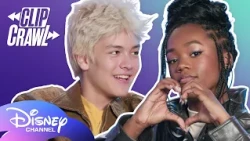 Brooklynn & Hudson React to Iconic Disney Clips! 🎸✨ | Clip Crawl | Camp Rock 3 | Disney Channel