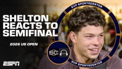 ‘I’m more excited than ever’ 🔥 Ben Shelton on advancing to the 2026 US Open final | SC with SVP