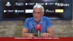 Sammaurese-Rimini: la conferenza della vigilia di Massimo Gadda