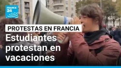 Lecornu se reúne con líderes estudiantiles; protestas continúan a pesar de las vacaciones