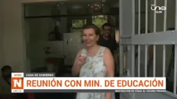 Meeting with the Minister of Education