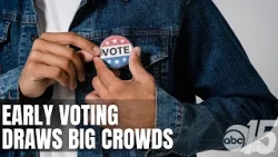 Large early voting turnout reported at Horry County recreation center
