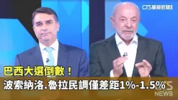 Brazil Election Countdown! Bolsonaro and Lula in Dead Heat with Only 1%-1.5% Gap | CTS News 10/25...