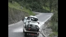 E35 Highway in Alausí sector shows no signs of rehabilitation by authorities