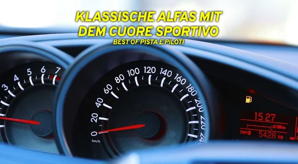 Klassische Alfas mit dem Cuore Sportivo - Best of Pista e Piloti