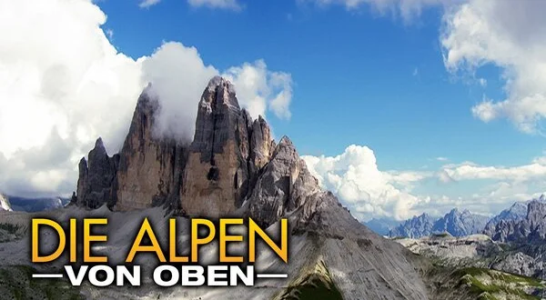Die Alpen von oben