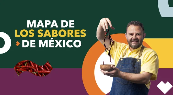 Mapa de los sabores de México