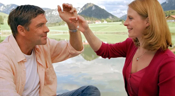 Zwei Herzen und ein Edelweiß