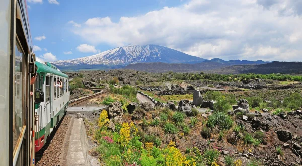 Voyage Around a Volcano - A Train Trip to Italy's Mount Etna