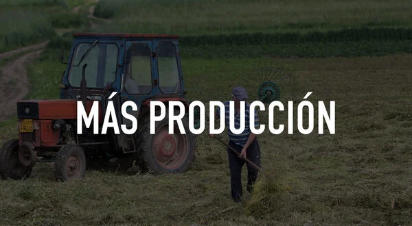 Más producción