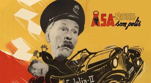 Åsa-Nisse som polis