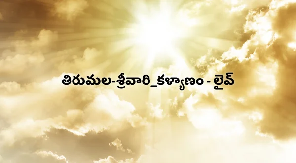 తిరుమల-శ్రీవారి_కళ్యాణం - లైవ్
