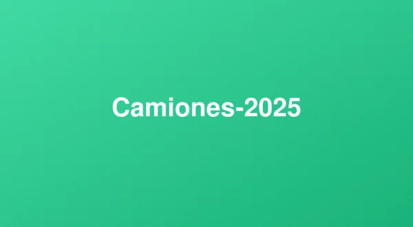 Camiones