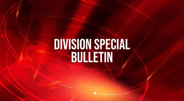 Division Special Bulletin
