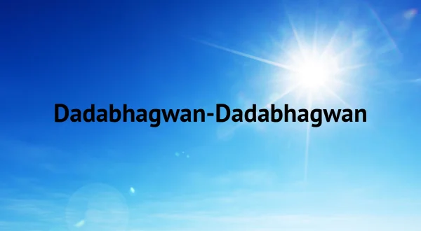 Dadabhagwan-Dadabhagwan