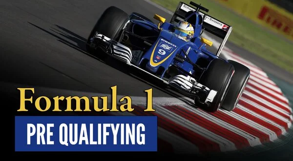 Live: Formula 1 Pre Qualifying