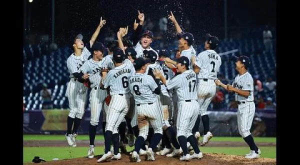 WBSC U-15野球W杯 日本×ニカラグア