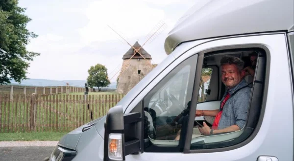 In a motorhome around Czechia