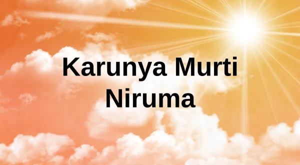 Karunya Murti Niruma