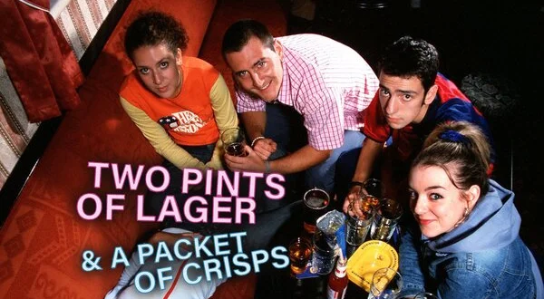 Two Pints of Lager and a Packet of Crisps