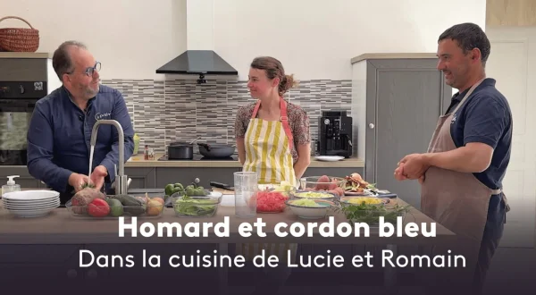 Homard et cordon bleu