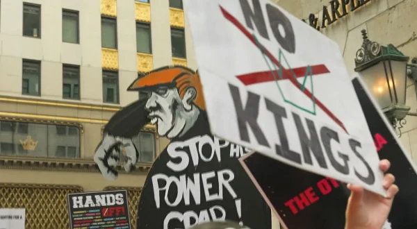 Protest gegen Trump – Kampf um die Demokratie