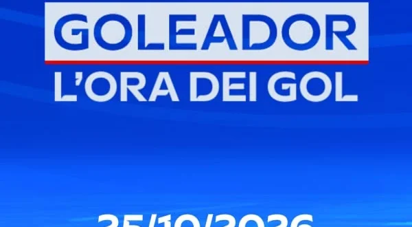 Goleador L'ora Dei Gol 25/10/2026