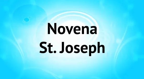 Novena St. Joseph