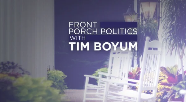 Live: Front Porch Politics With Tim Boyum