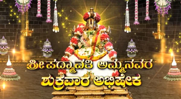 ஸ்ரீ பத்மாவதி அம்மாவாரி அபிஷேகம் லைவ்