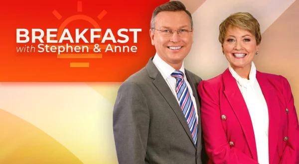 Breakfast with Stephen and Anne
